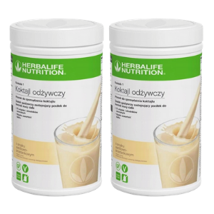 2x Koktajl Herbalife 780g waniliowo-śmietankowy