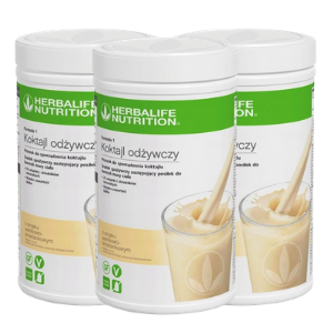 3x Koktajl Herbalife 780g waniliowo-śmietankowy 